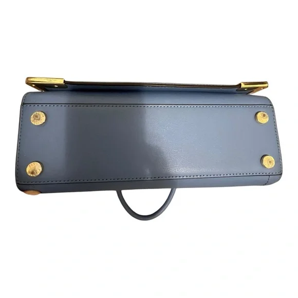 Michael Kors Light Blue Purse with Removable Strap - Picture 7 of 16